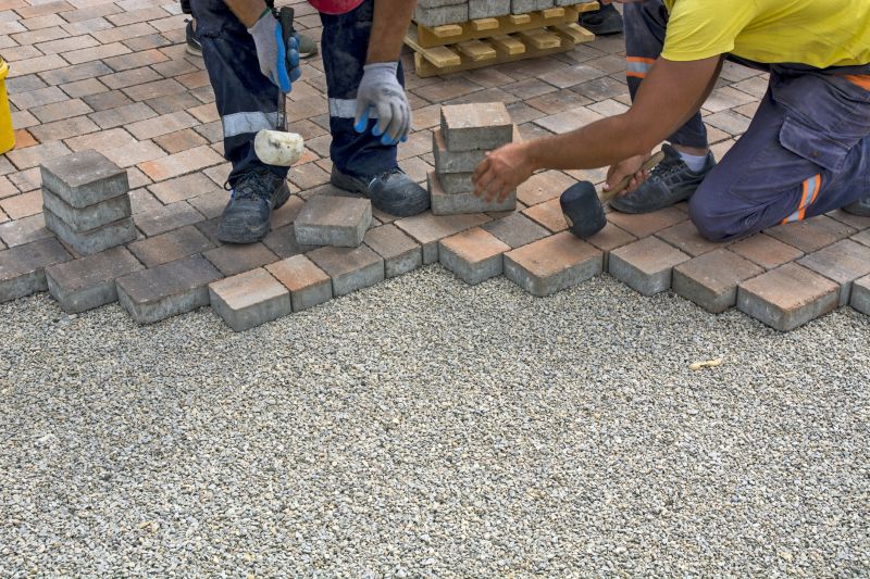 Granite Paving Installation detail